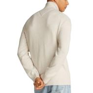Tommy Hilfiger Slim Linear Men's Beige Cardigan Photo of the Espace des Marques %store% store - view of %key%