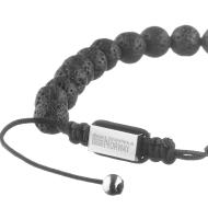 Bracelet Perles Noir Homme Geographical Norway 315051 vue 3