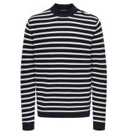 Pullover Marineblau/Weiß für Herren von Only & Sons, Modell „Walder“ günstig