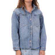 Hemd Blau Frau Monday Premium LV256