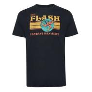 Men’s Black DC Comics 70s Flash T-shirt affordable