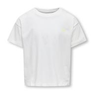 T-shirt Blanc Kids ONLY Maiken vue 2