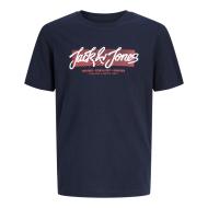 T-Shirt Marine Garçon Jack & Jones Hurban