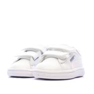 Baskets Blanches Fille Puma Smash 3.0 Holo vue 6
