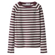 T-Shirt Bordeaux/Weiß für Mädchen „Name i Tala“ Ansicht 2