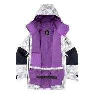 Salomon Bashley Puff Skijacke, grau/schwarz Ansicht 3