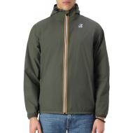 Grüne Windjacke für Damen und Herren von K-WAY „Le vrai 4.0 Claude“