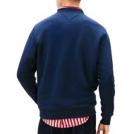Sweat Marine Foncé Homme Tommy Hilfiger Linear Crew vue 2