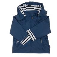 Win's Junior Girls' Dark Blue Waxed Parka