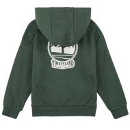 Sweat Zippé Vert Foncé Garçon Timberland T60451 vue 2