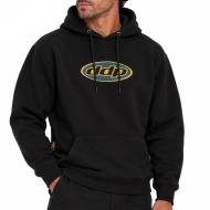 Sweat à Capuche Noir Homme DDP 1DD pas cher