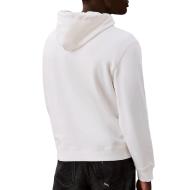 Sweat Blanc Homme Calvin Klein Terry vue 2