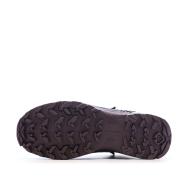 Zapatillas de senderismo negras para mujer Salomon Exeo Mid ver 5