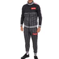 Calentamiento Supreme Grip Sanchez Negro/Rojo Brillante, Hombre barato