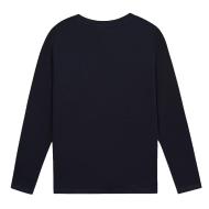 Camiseta de manga larga azul marino oscuro para mujer TBS LUGDOTEE ver 2