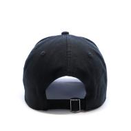 Einfarbige schwarze Herren-Kappe von Pierre Cardin LOG Ansicht 3