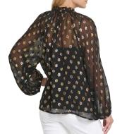 Blouse Noir Femme An'ge Louise vue 2