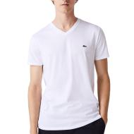 T-shirt Blanc Homme Lacoste TH6710001 pas cher