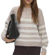 Pull Beige/écru Femme Vero Moda Fotove