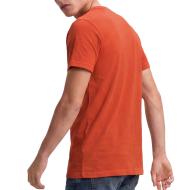 T-shirt Orange Homme Superdry Essential Serif vue 2