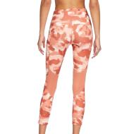 Orangefarbene Leggings für Frauen Nike Fast Ansicht 2