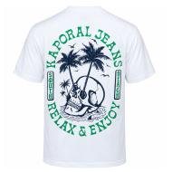 Camiseta blanca de hombre Kaporal Till ver 2