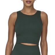 Haut de Sport Vert Foncé Femme ONLY PLAY Life pas cher