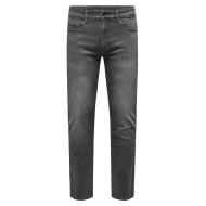 Men’s Grey Regular Fit Jeans by Only & Sons, Weft 9407 Photo of the Espace des Marques %store% store - view of %key%