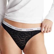 Tanga negra para mujer Calvin Klein Jeans Brazilian barato