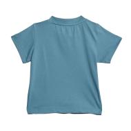 Adidas Trefoil Boy's Blaues T-Shirt Ansicht 2
