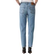 Jean 501 Bleu Ciel Femme Levi's Original Cropped vue 2