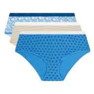 X3 Blue/Beige Women’s Boxers Dim Women’s Shorty Les Pockets Cotton Photo of the Espace des Marques %store% store - view of %key%