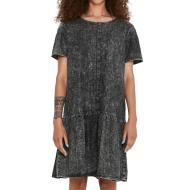 Schwarzes Jeanskleid für Frauen Noisy May Emilia günstig