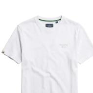 T-Shirt Blanc Homme Superdry Essential Serif vue 2