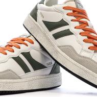 Teddy Smith Zapato Men's White/Khaki Sneakers Photo of the Espace des Marques %store% store - view of %key%
