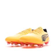 Chaussures de Foot Jaunes/Noires Homme Puma King Pro FG/AG vue 6