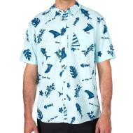 Kurzarmhemd Blau Herren Salty Crew Twisted Tides günstig