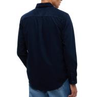Camisa de rayas azul marino para hombre de Tommy Hilfiger Reg ver 2
