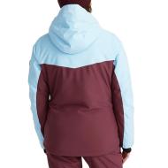 Manteaux Turquoise/Bordeaux Femme O'Neill Aplite vue 2
