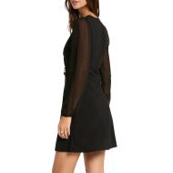 Schwarzes Damenkleid Morgan RSONIA Ansicht 2