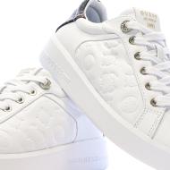 Zapatillas blancas/negras para mujer de Guess FLJRONFAL12 ver 7