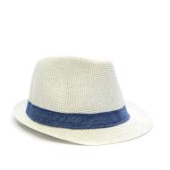 White Fedora Hats by Via Lorenzo, Ivory Trilby Photo of the Espace des Marques %store% store - view of %key%