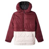 Chaqueta de esquí burdeos/rosa para niña O'Neill Originals Puffer ver 3