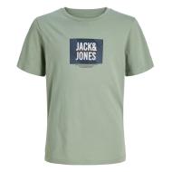 Grünes T-Shirt für Jungen von Jack & Jones, Modell „Hudson“