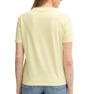 T-Shirt Gelb Frau Calvin Klein Jeans Ss Classic Ansicht 2