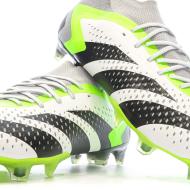 Adidas Predator Accuracy.1 FG Fußballschuh Weiß/Grau/Grün Ansicht 7