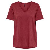 Camiseta roja Only Harly para mujer