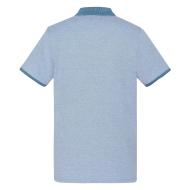 Hellblaues Herren-Polohemd von Schott PSPENY Ansicht 2