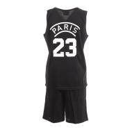 Set de baloncesto infantil blanco/negro Paris Sport Zone ver 2