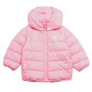 Girl's Pink Adidas Down Jacket affordable